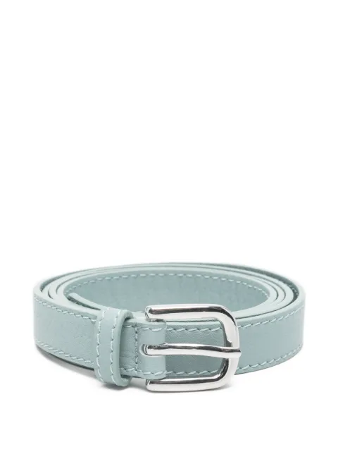 Eleventy leather metal-buckle belt Blue M82CINM04PEL0M042