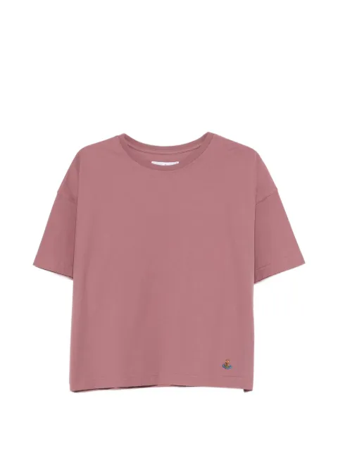 Vivienne Westwood round neck graphic T-shirt Pink 3G01004QJ001M