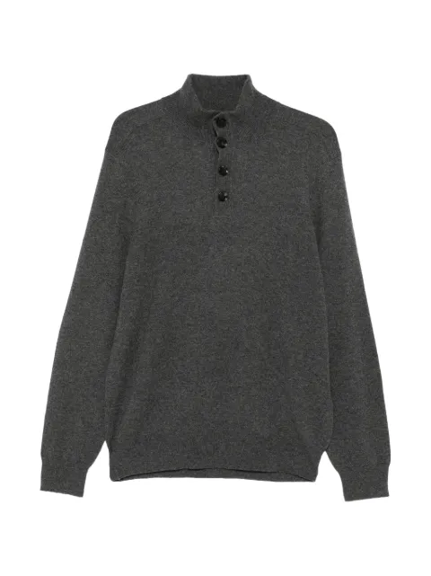 Brioni mock-neck sweater Grey UMS90LODK08