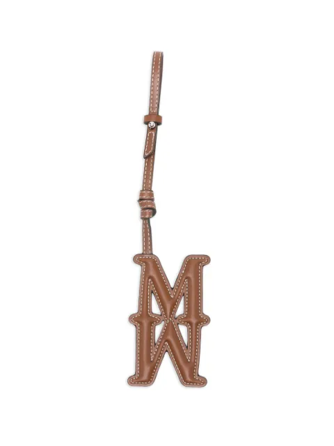 Max Mara leather bag charm Brown 2614721011600