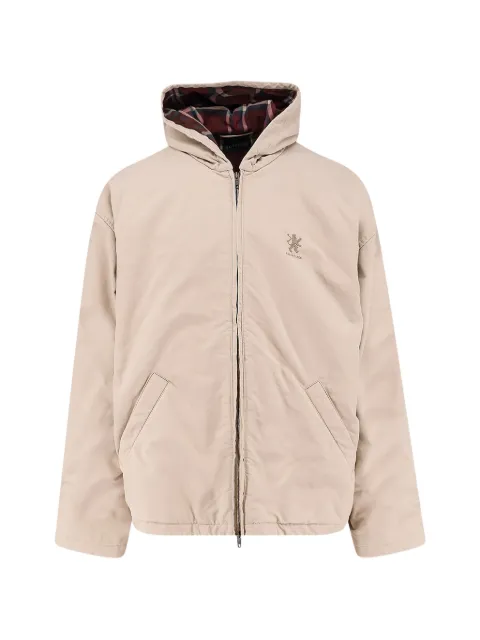 Balenciaga hooded zip jacket Neutrals 865916TTP10