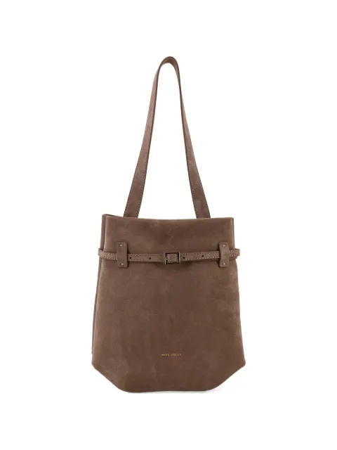 Manu Atelier mini Du Jour tote bag Brown 2025225
