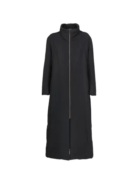 Mondrian zip-up coat Black W251111519