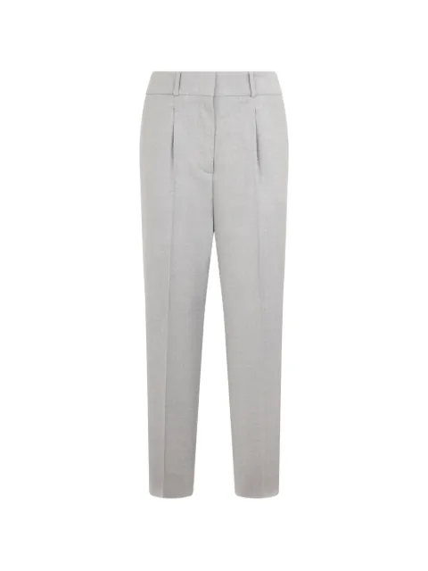 Peserico pleated straight trousers Grey M0490104448