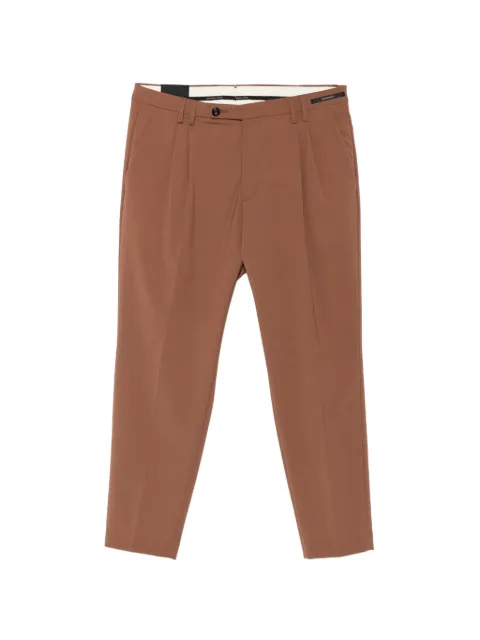 michael coal pleated-design trousers Brown MCSTE3687