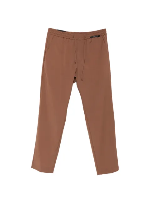 michael coal MC Adam drawstring elasticated-waist trousers Brown MCADA3687S26