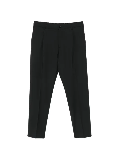BE ABLE pleated-detail trousers Black 26SRICCARDOCCREGTBCM
