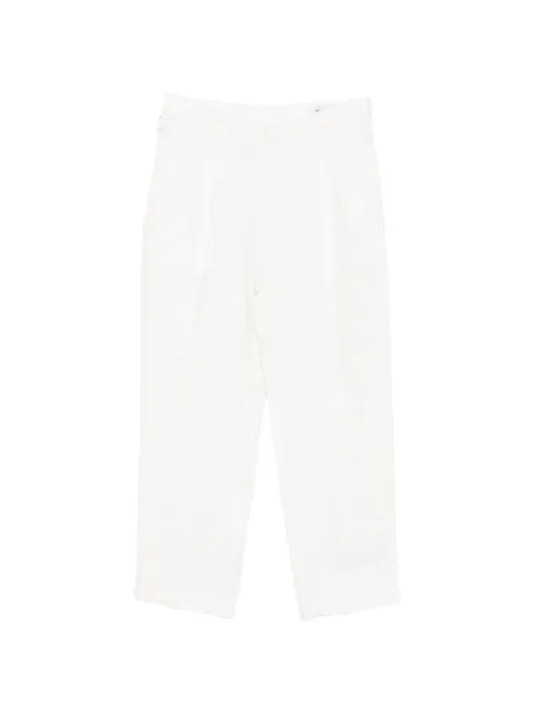 BE ABLE belt-loops trousers White 26SMATLM85