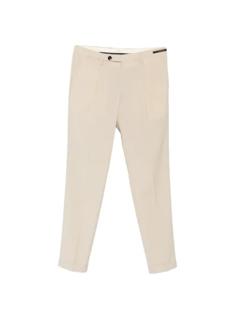 michael coal MC Frederick pleated turn-up trousers Neutrals MCFRK3687S26