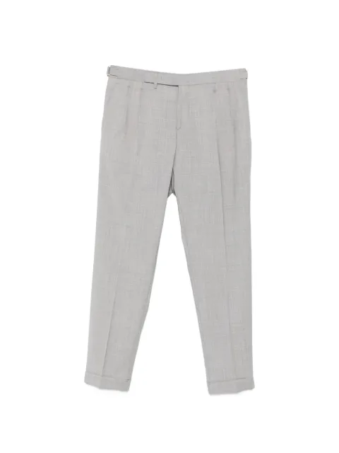 Briglia 1949 pleated side-adjuster trousers Grey QUARTIERIS300108