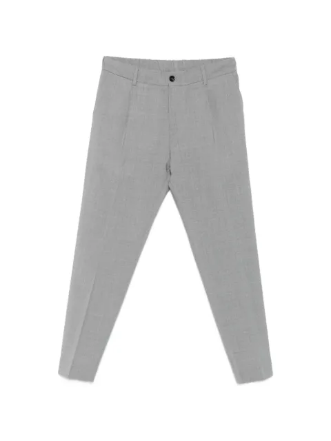 BE ABLE pleated-detail trousers Grey 26SRICCARDOCCREGTBCM