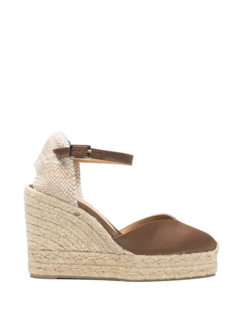 Castañer ankle strap wedge sandals Brown 026105CHIARITA