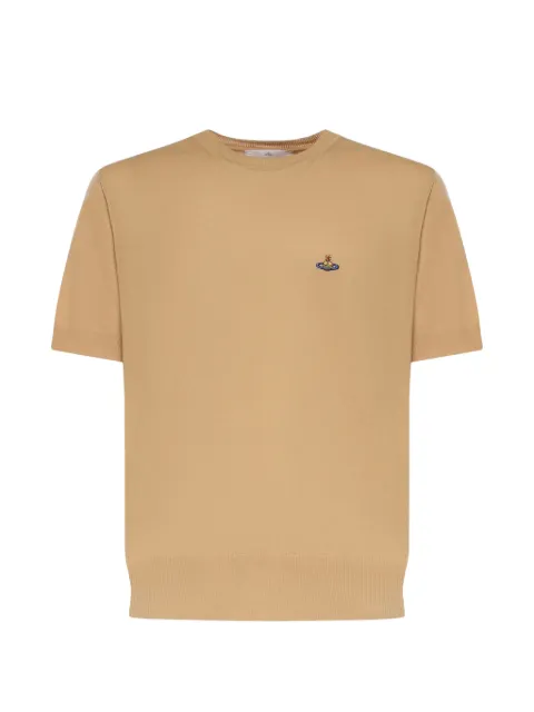 Vivienne Westwood cotton polo shirt Neutrals 2701002GY003FC404