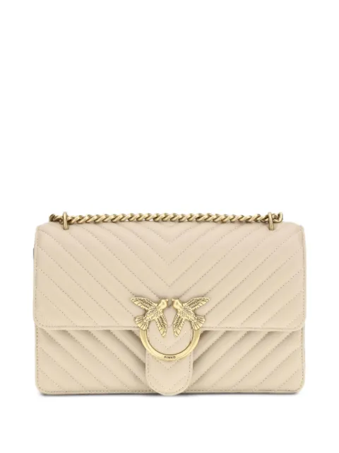 PINKO medium shoulder bag Love Bag One chevron Neutrals 100941A0GK