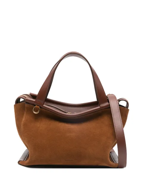 Wandler Ida suede tote bag Brown IDABAG