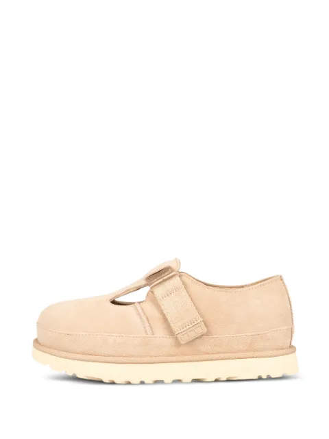UGG Goldenstar suede ballet flat Neutrals 1171506WGOLDENSTARMARYJANESAN