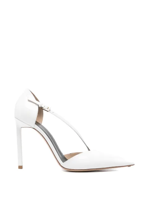 TOM FORD buckle-strap heeled pumps White W3809LCL072P