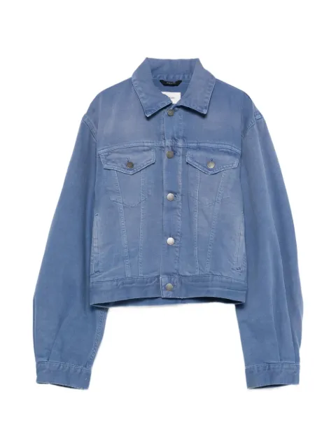 Haikure button denim jacket Blue HEW09121GF172PX
