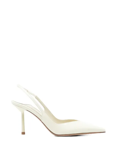 Le Silla Chanel Vivienne pointed-toe slingback pumps Green 4206D080BYPPGSM
