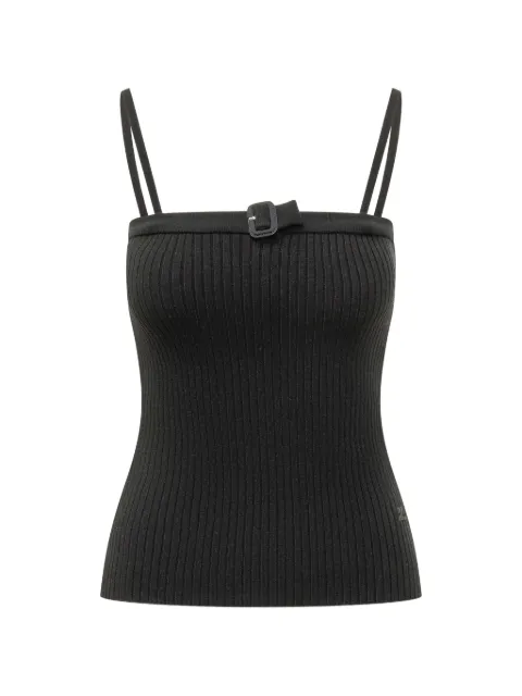 Courrèges buckled top Black 126MDE156FI00019999