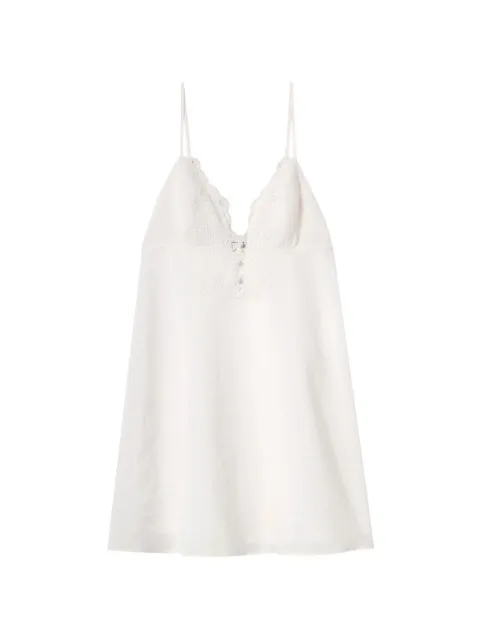 Claudie Pierlot short lace dress White CFPRO02895