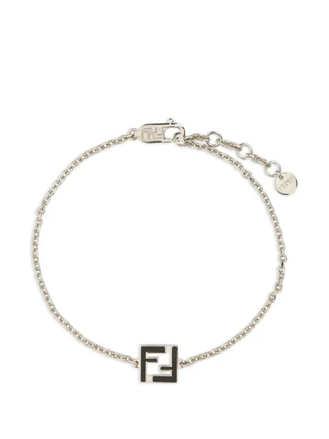 FENDI FF-chain link bracelet Silver 7AK014B09