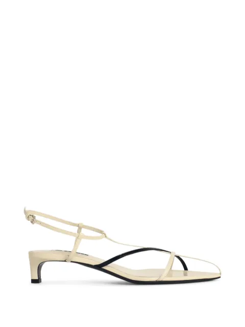 Jil Sander Cage low-heel sandals Neutrals J15WP0129P6422