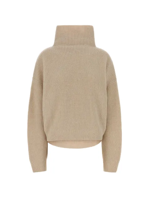 ISABEL MARANT Brooke cashmere and merinos wool sweater Neutrals PU0231FAB1L07I