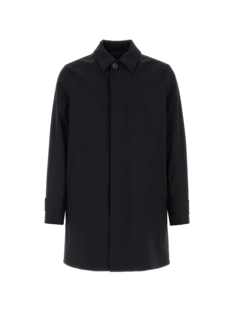 Herno shirt-collar raincoat Blue IM000391U12785