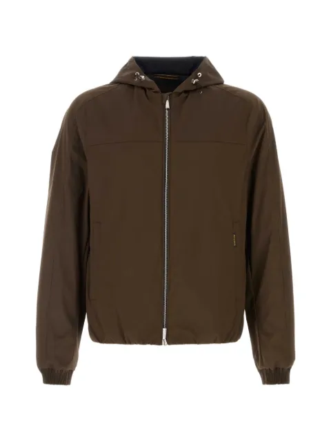 Moorer Albori hooded jacket Brown ALBORITJ