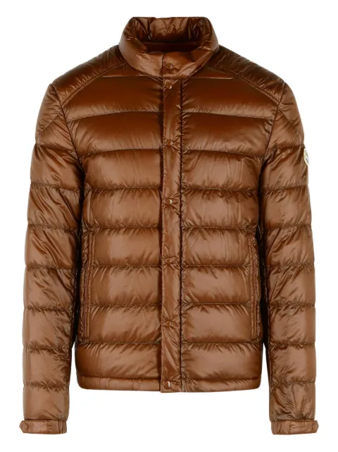 Moncler Selves quilted round-neck jacket Brown L10911A00043597Y4