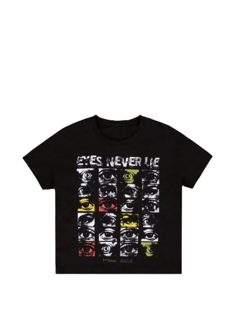 STADIUM GOODS® eyes-print T-shirt Black BS61