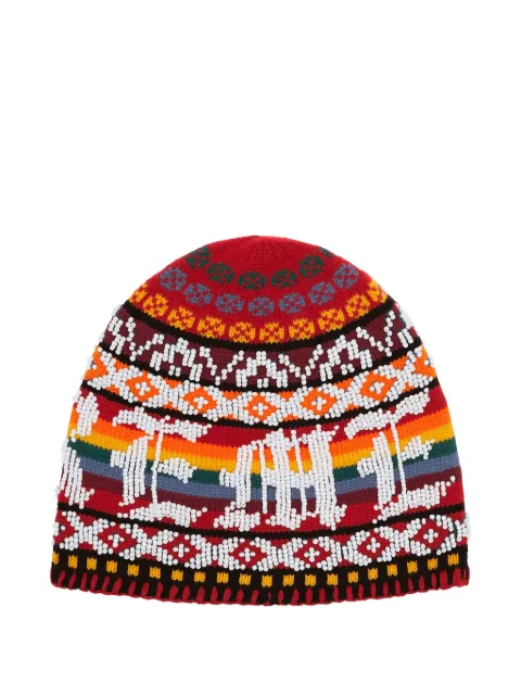 Supreme beaded beanie hat Red SU26841
