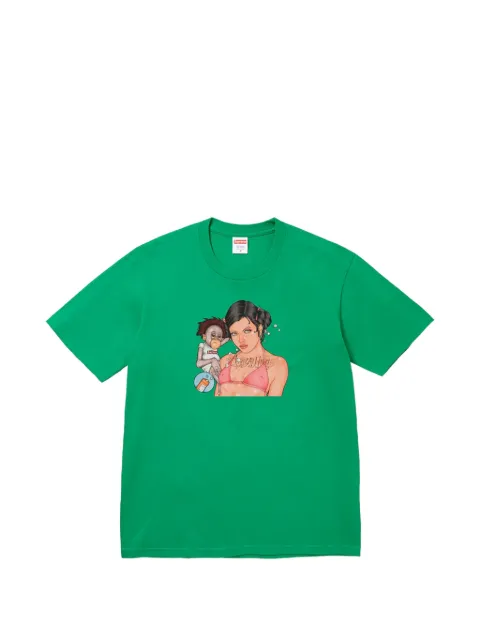 Supreme Angel crew-neck T-shirt Green SU26838