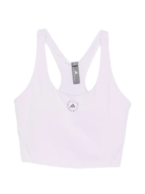 adidas by Stella McCartney logo performance top Purple JY8171