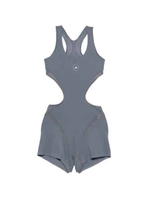 adidas by Stella McCartney cut-out jumpsuit Blue KF8817