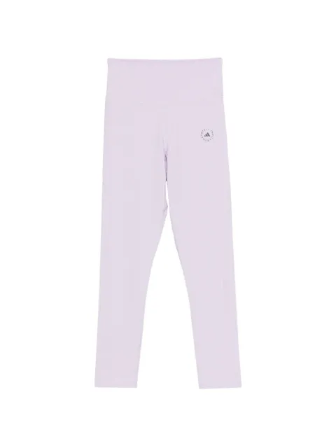 adidas by Stella McCartney logo high-waisted leggings Purple JY8177