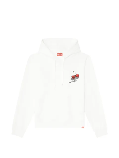 Diesel Sv-S-Norm-Hood-Cher sweatshirt White A231310SPFR