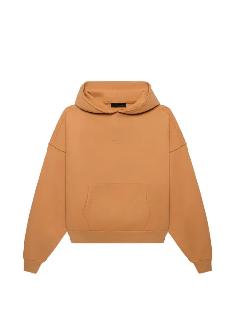 PLACE OF ËLMS logo-detail hoodie Neutrals PELHOO096
