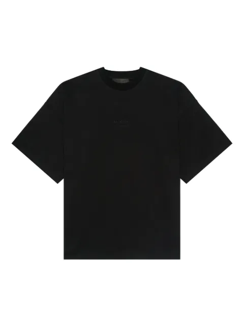 PLACE OF ËLMS logo-embroidered T-shirt Black PELTSH021