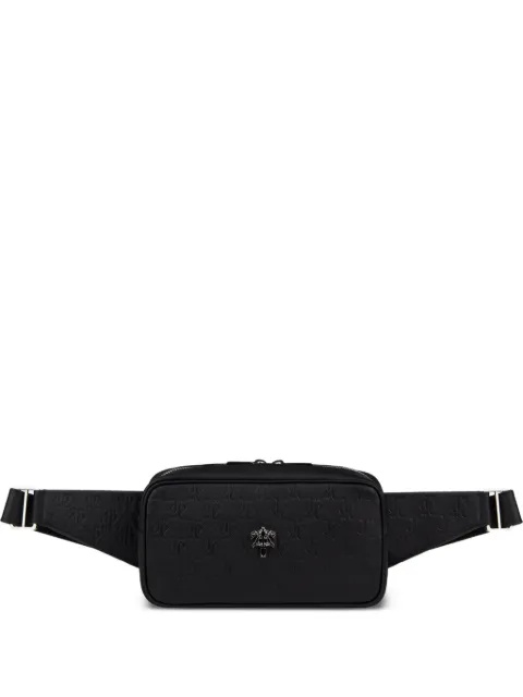 PLACE OF ËLMS logo-plaque belt bag Black PELCRO079