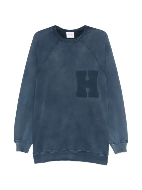 Halfboy faded-effect sweatshirt Blue HS261WF022FL001