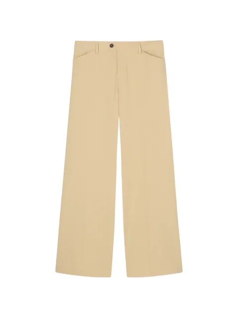 Closed Flye flap-pocket trousers Neutrals C2138630F22