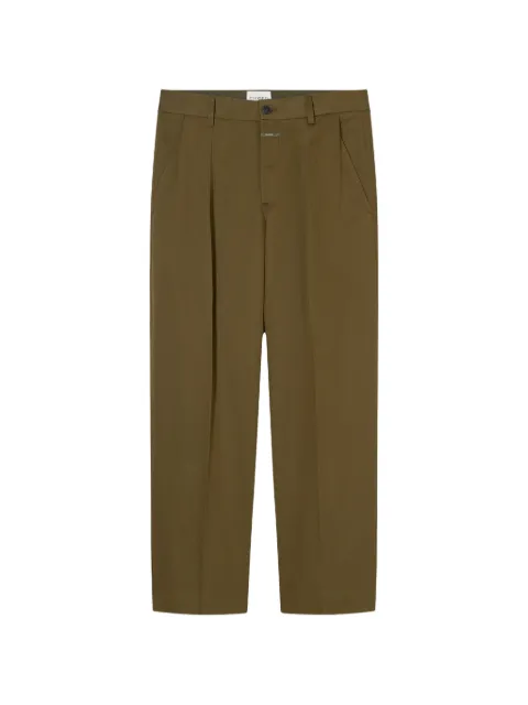 Closed Ruthy pleated trousers Green C2129150L22