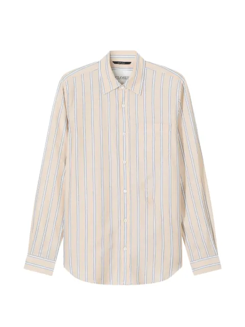 Closed striped shirt Neutrals C8410222G22