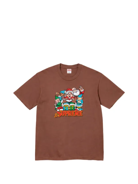 Supreme Naughty crew-neck T-shirt Brown SU26832