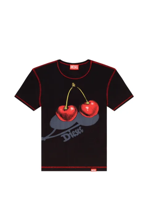 Diesel Sv-T-Ele-Cher T-shirt Black A231290SPFV