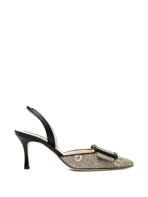 Manolo Blahnik Mayslibi slingback pumps Black 42521390004