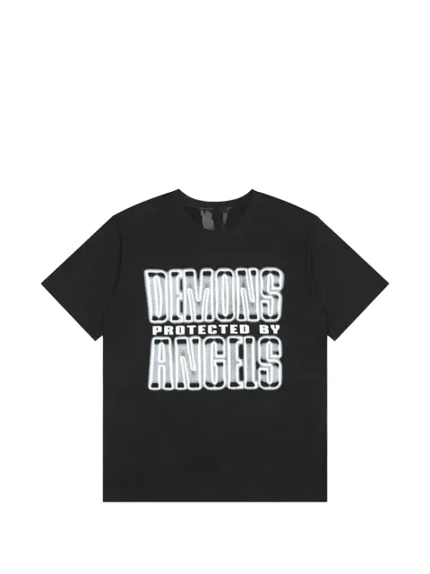 Vlone x Nav DPBA graphic-print T-shirt Black GWYY4RAC
