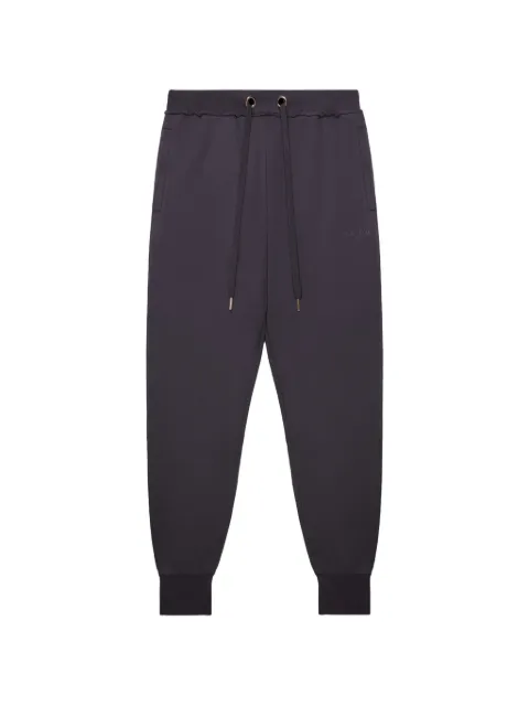 PLACE OF ËLMS logo-embroidered track pants Black PELSWE091